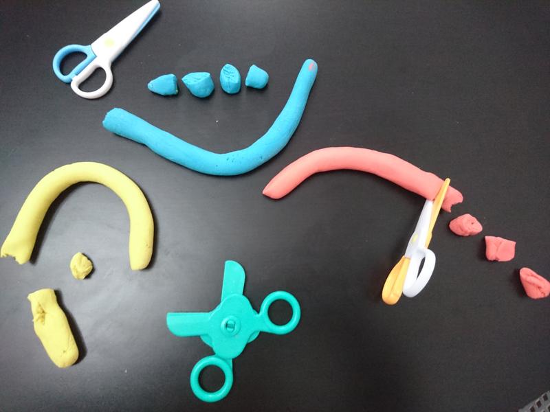 play dough activity three