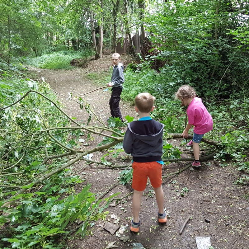 Outdoors play -Fairy House